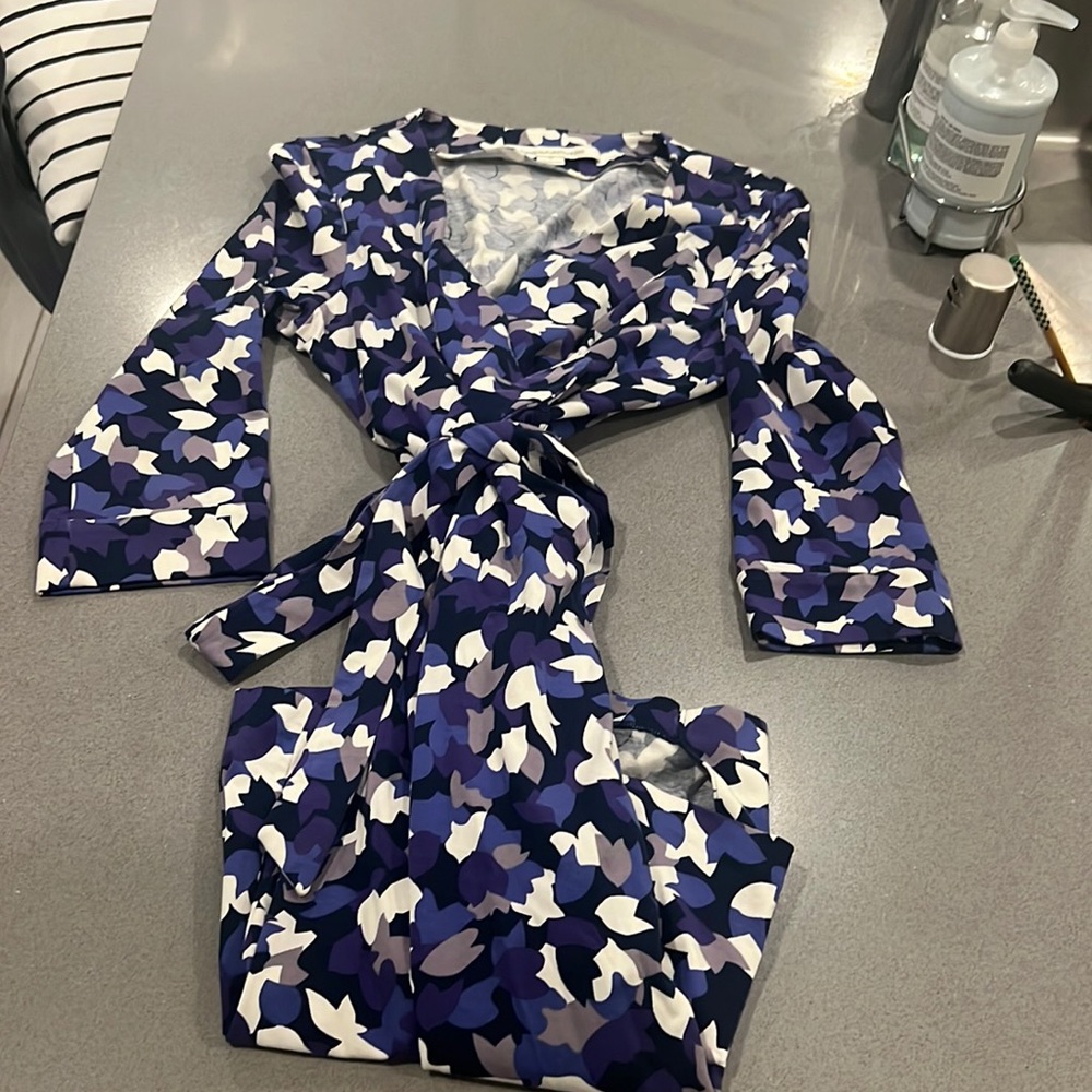 DVF New Julian Two Wrap Dress